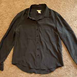 Levi's Black Button Down Shirt for Women